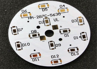 LEDは軽いアルミニウムPCB板、PCBアルミニウム板1oz CUの厚さに斑点を付けます サプライヤー